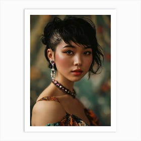 Asian Beauty 4 Art Print