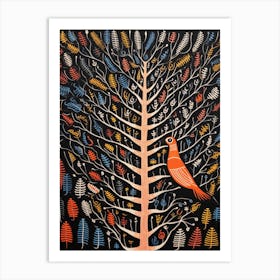 Bird In A Tree 2 Art Print