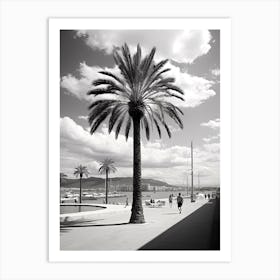 Palma De Mallorca, Spain, Photography In Black And White 1 Art Print