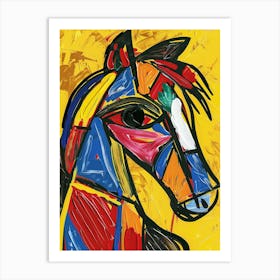 Horse Head Art Print