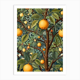 William Morris Orange Tree 1 Art Print