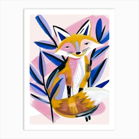 Fox Illustration 10 Art Print