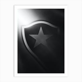 Botafogo Brazil Football Art Print