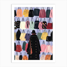 Purses Art Print