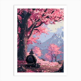 Samurai 4 Art Print