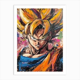 Goku Art Print