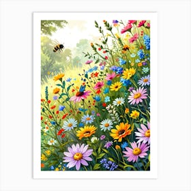 Wildflowers 13 Art Print