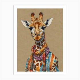 Giraffe 114 Art Print