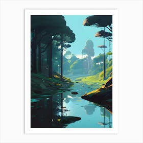 Forest Art Print