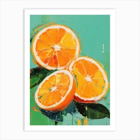 Orange Slices 2 Art Print