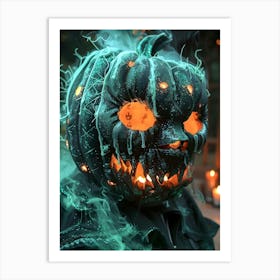 Halloween Pumpkin 16 Art Print