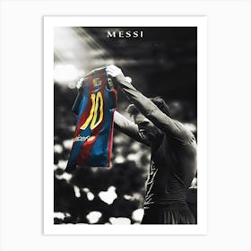 Lionel Messi 20 Art Print