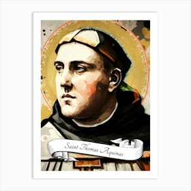 Saint Thomas Aquinas Catholic Church St Art Print