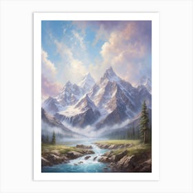 Mountain Landscape 1 Art Print