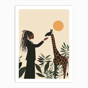 Giraffe 32 Art Print