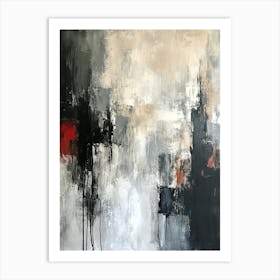 Abstract Painting, Boho Art Style Art Print