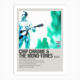 The Neighbourhood Vinyl, Chip Chrome And The Monotones, Aesthetic Vintage Posters And Prints Art Print