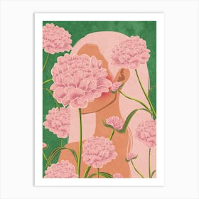 Inside Flowers Art Print