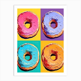 Donuts Pop Art 1 Art Print