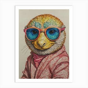 Meerkat 23 Art Print