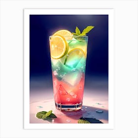 Iced Lemonade 5 Art Print