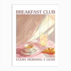 Breakfast Club Pit Bread 1 Art Print