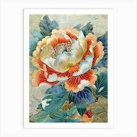 Chinese Peony 5 Art Print