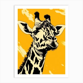 Giraffe 4 Art Print