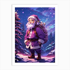 Santa Claus Art Print