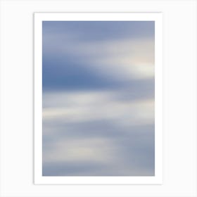 Abstract - Blue Sky Art Print