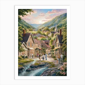 Village Art Print