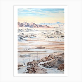 Gobi Gurvansaikhan National Park Mongolia 1 Art Print