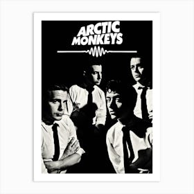 Arctic Monkeys band music Art Print