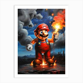 Mario Bros 3 Art Print