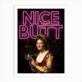 Nice Butt Art Print