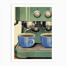 Boho Bella Vita 23 Coffee 3 Art Print