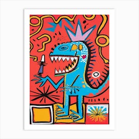 King Of The Dinosaurs Art Print
