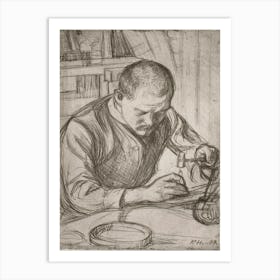 Arttu Embossing Copper (1909), Pekka Halonen Art Print