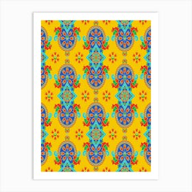 Islamic Pattern - Iznik — Turkish pattern Art Print