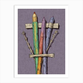 Pencils Art Print