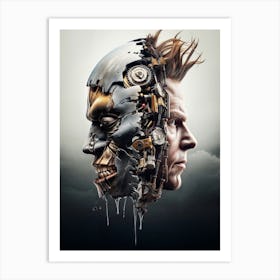 Cyborg Revelation Art Print