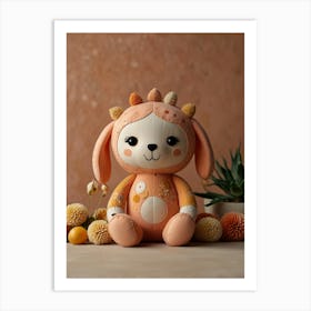 Stuffed Animal Art Print