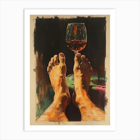 Glass Of Wine Art Print