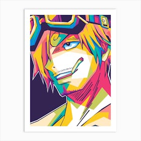 Sanji Wpap Art Print