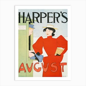 Harper's August Cover Art Print