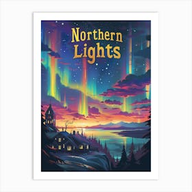 Northern Lights Art Print