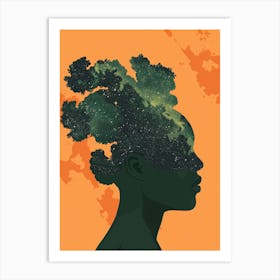 Woman'S Head 28 Art Print