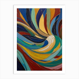 Abstract Wave Art Print