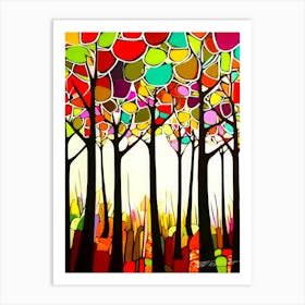 Forest Ecosystem - Forest Ridge Art Print