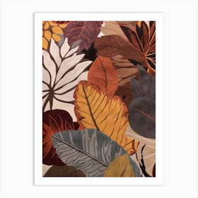 Fall Botanicals Hydrangea 3 Art Print